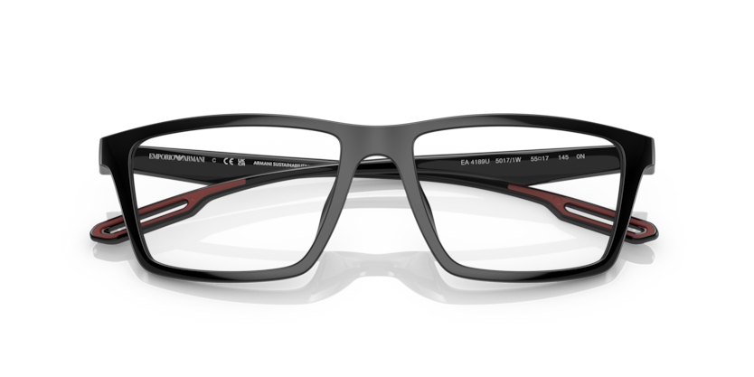 Emporio Armani EA4189U Shiny black Clip on Frame