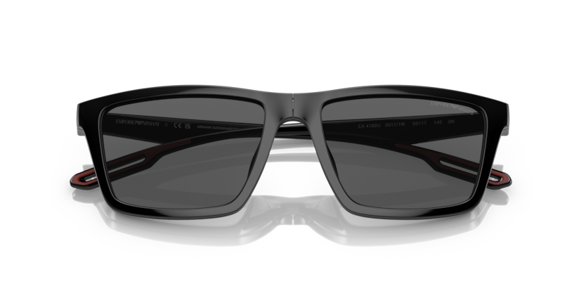 Emporio Armani EA4189U Shiny black Clip on Frame – Eyeloo Optical