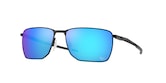 Oakley OO4142 Ejector Satin Black Rectangular Sunglasses