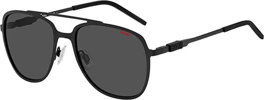 HUGO HG 1100/S MTT BLACK  Men Aviator Sunglasses